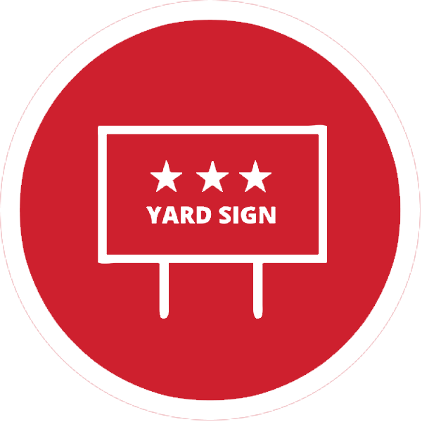 Yard Sign Icon